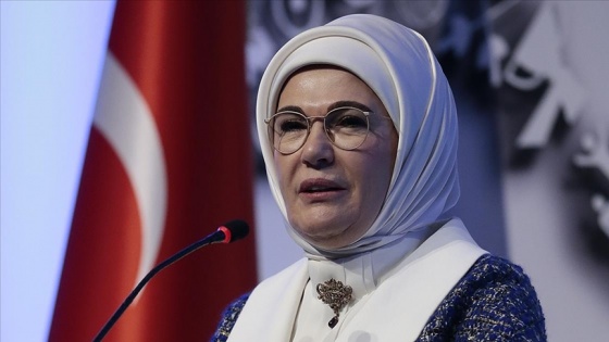 Emine Erdoğan&#039;dan kadınlara &#039;sürdürülebilir dünya inşa edelim&#039; çağrısı