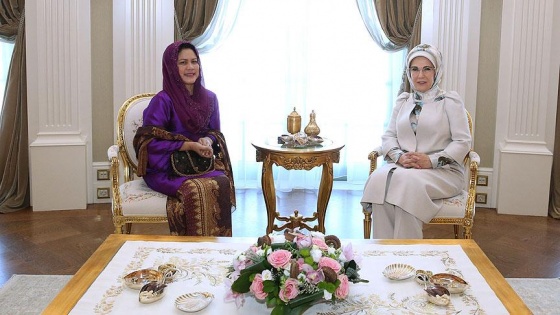 Emine Erdoğan, Irıana Widodo ile görüştü