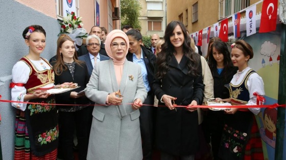 Emine Erdoğan Sırbistan'da çocuk yurdu açılışı yaptı