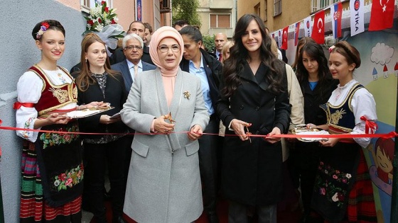 Emine Erdoğan Sırbistan'da TİKA projesinin açılışını yaptı