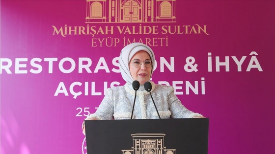 Emine Erdoğan: Vakıf eserleri insanın insana emanet olduğu bilincine sahip olduğumuzun ispatıdır