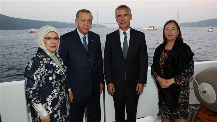 Emine Erdoğan'dan NATO Genel Sekreteri Stoltenberg ve eşinin ziyaretine ilişkin paylaşım