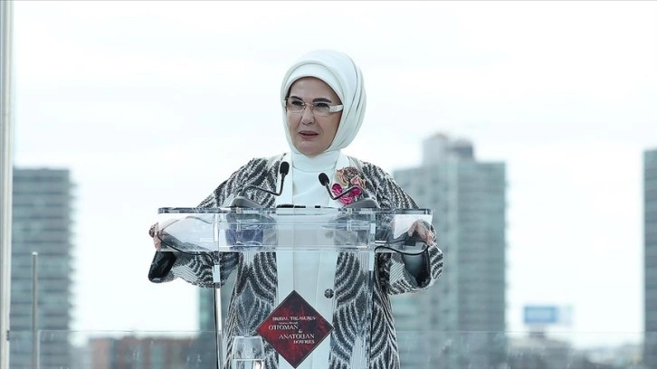 Emine Erdoğan'dan New York'ta geleneksel Türk çeyizinin tanıtıldığı programa ilişkin payla