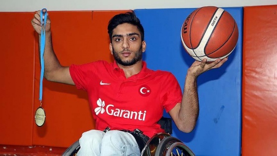 Engelli basketbolcunun milli gururu