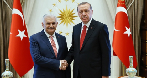 Erdoğan, Başbakan Yıldırım’ı kabul etti