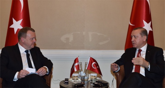 Erdoğan, Danimarka Başbakanı Lokke ile görüştü