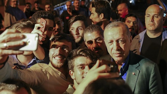 Erdoğan'ı memleketinden hemşehrileri uğurladı