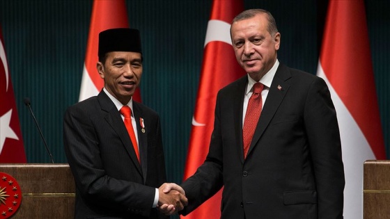 Erdoğan ile Endonezya Cumhurbaşkanı Widodo görüştü