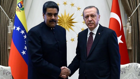 Cumhurbaşkanı Erdoğan'dan Maduro'ya destek: Dik dur, yanındayız!