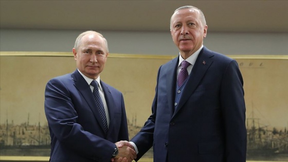 Erdoğan ile Putin görüşmesi sona erdi