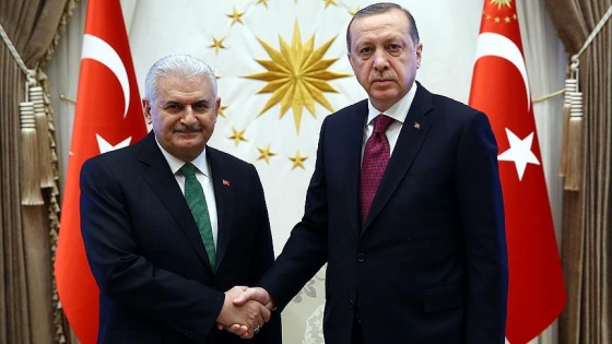 Erdoğan ile Yıldırım bir araya geldi