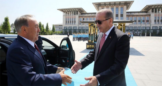 Erdoğan-Nazarbayev ortak basın toplantısı