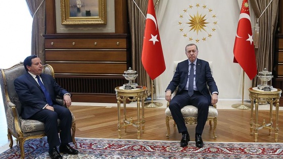 Erdoğan, Tunus Dışişleri Bakanı el-Cihinavi ile görüştü