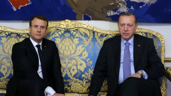 Erdoğan ve Macron ortak basın toplantısı düzenliyor