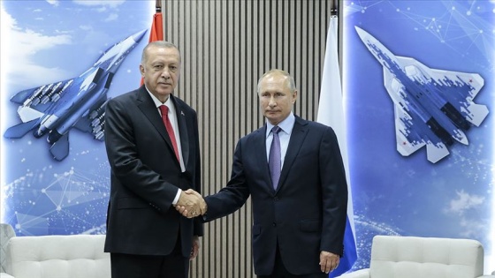 Erdoğan ve Putin Moskova'da bir araya geldi