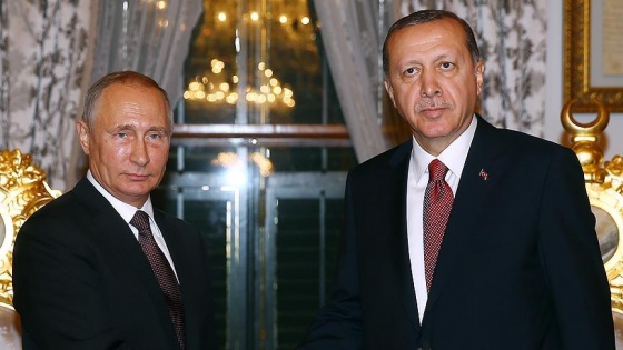 Erdoğan ve Putin Suriye'yi görüştü