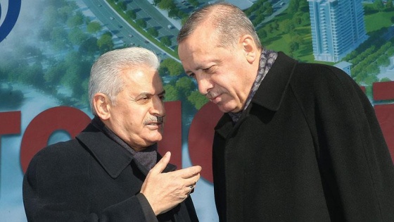 Erdoğan ve Yıldırım cuma namazını birlikte kıldı
