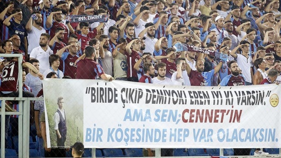 Eren Bülbül'ün adı tribüne verildi