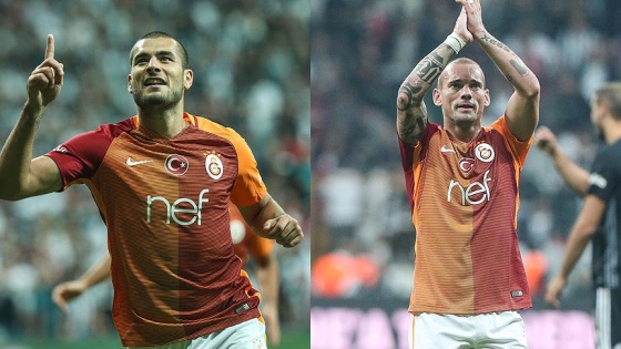 Eren ve Sneijder'den Galatasaray'a kötü haber