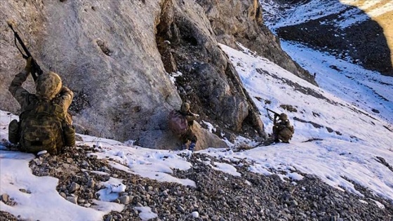 Erzincan'da teröristlerin kullandığı in ve barınaklardaki yaşam malzemeleri imha edildi