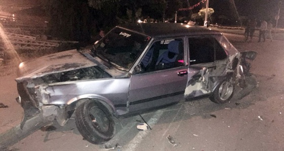 Erzincan’da trafik kazası: 1 yaralı