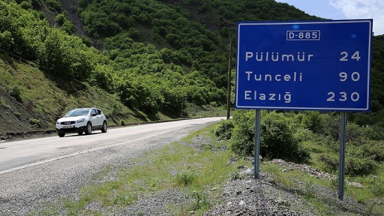 Erzincan karayoluna güvenlik düzenlemesi