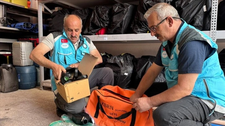 Erzurum UMKE, tam donanımıyla olası afetlere karşı hazır bekliyor