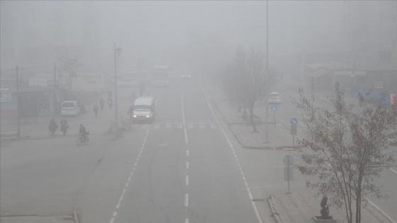 Erzurum ve Iğdır'da hava ulaşımına sis engeli