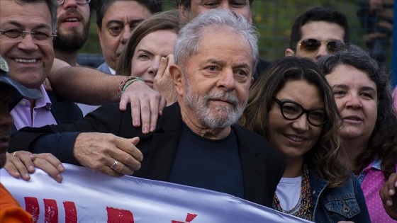 Eski Brezilya Devlet Başkanı Lula Da Silva tahliye edildi