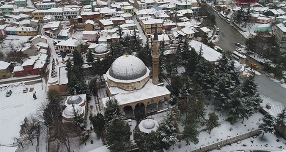 Eskişehir yeni yıla beyaz örtüyle giriyor