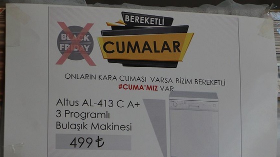 Esnaftan 'Kara cuma'ya tepki kampanyası