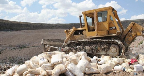 Etiketsiz 25 ton peynir ve yağ imha edildi