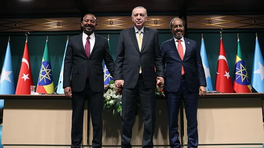 Etiyopya-Somali Ankara bildirisi: Ortak refah doğrultusunda kararlılıkla ilerleme konusunda mutabık kalındı