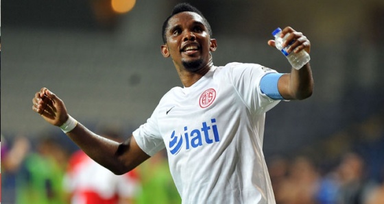 Eto'o atıyor, Antalyaspor kazanıyor