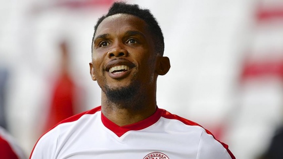 Eto'o'dan Antalyaspor'a teşekkür mesajı