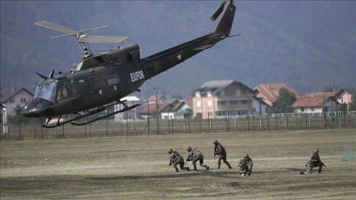 EUFOR'dan Bosna Hersek'te kapsamlı tatbikat