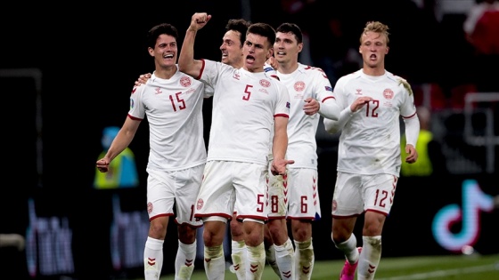 EURO 2020'de Danimarka çeyrek finale yükseldi