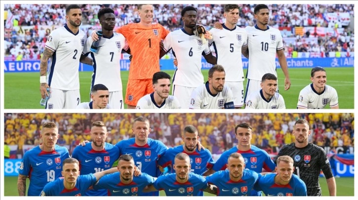 EURO 2024 son 16 turunda yarın İngiltere ile Slovakya karşılaşacak