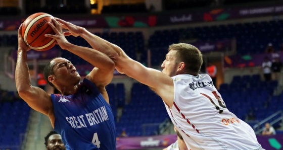 Eurobasket Belçika: 103 Büyük Britanya: 90