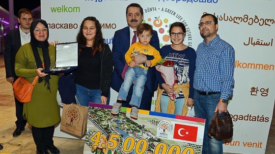 'EXPO'yu 4,5 milyon kişi ziyaret etti'