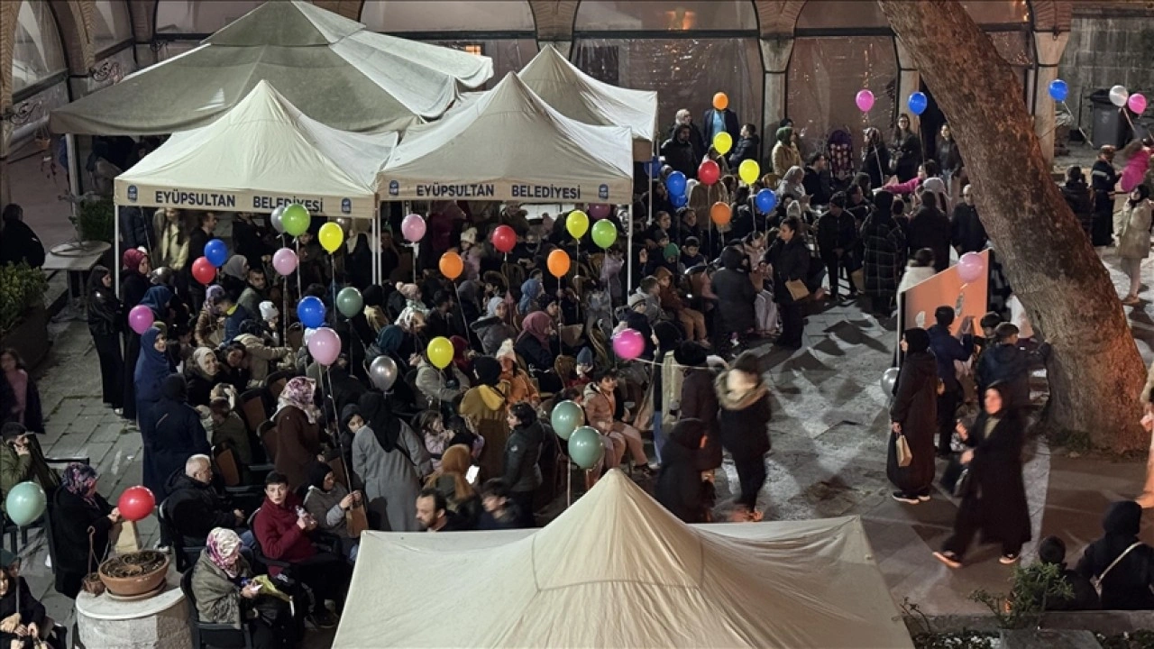 Eyüp Sultan Önder İmam Hatipliler Derneğinden çocuklara ramazan etkinliği