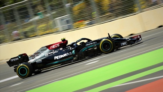 F1 Meksika Grand Prix'sinde pole pozisyonu Valtteri Bottas'ın