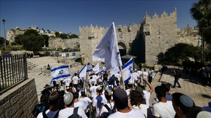 Fanatik Yahudilerin Doğu Kudüs'teki provokatif 