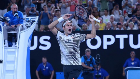 Federer çeyrek finalde