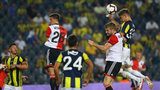 Fenerbahçe Feyenoord'la 3-3 berabere kaldı