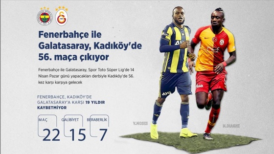 Fenerbahçe ile Galatasaray Kadıköy'de 56. randevuda