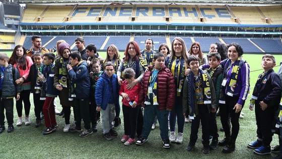 Fenerbahçe özel misafirlerini ağırladı