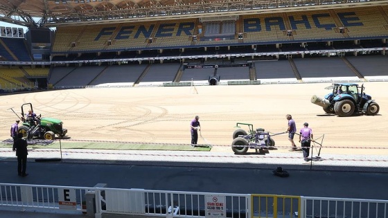 Fenerbahçe stadını yeni sezona hazırlıyor