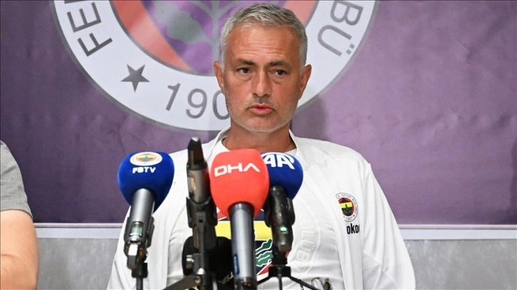 Fenerbahçe Teknik Direktörü Jose Mourinho: Maçı kazanmayı umuyorum
