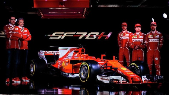 Ferrari yeni Formula 1 aracını tanıttı